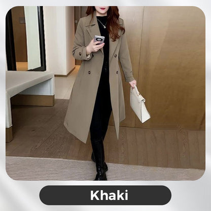 ❄️Winter Specials❄️ Women's Elegant Warm Trench Coat✨