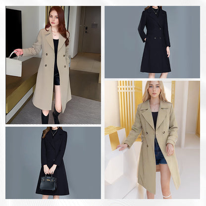 ❄️Winter Specials❄️ Women's Elegant Warm Trench Coat✨