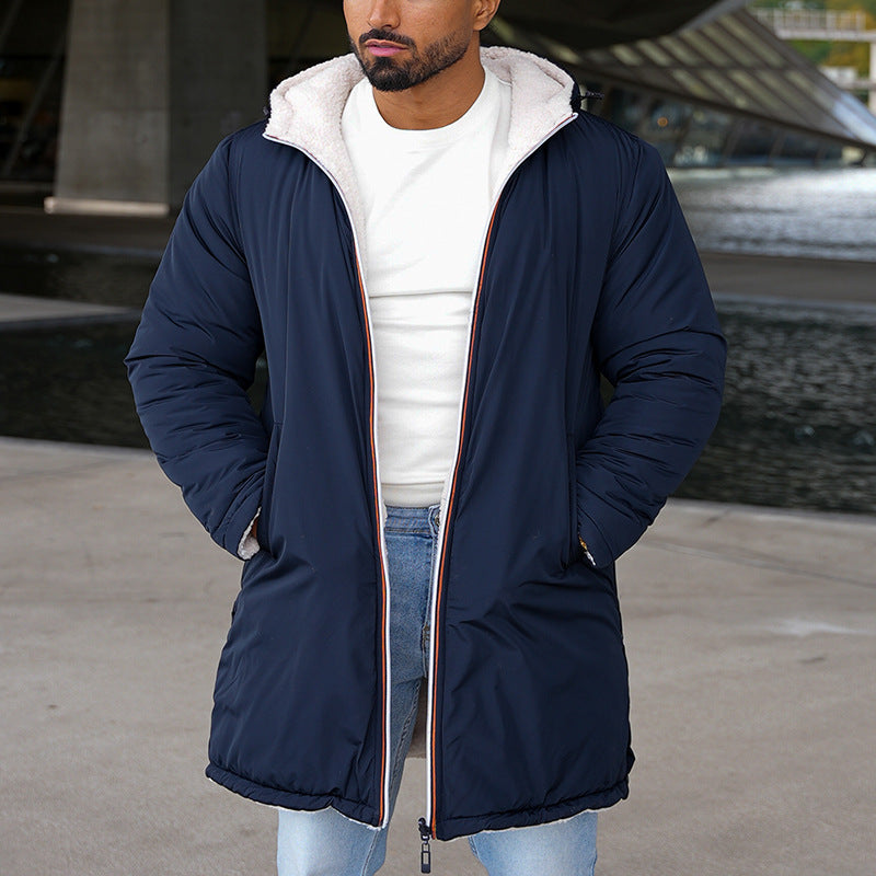 Sandro™ | Men's Reversible Thermal Long Jacket