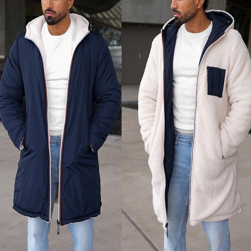 Sandro™ | Men's Reversible Thermal Long Jacket